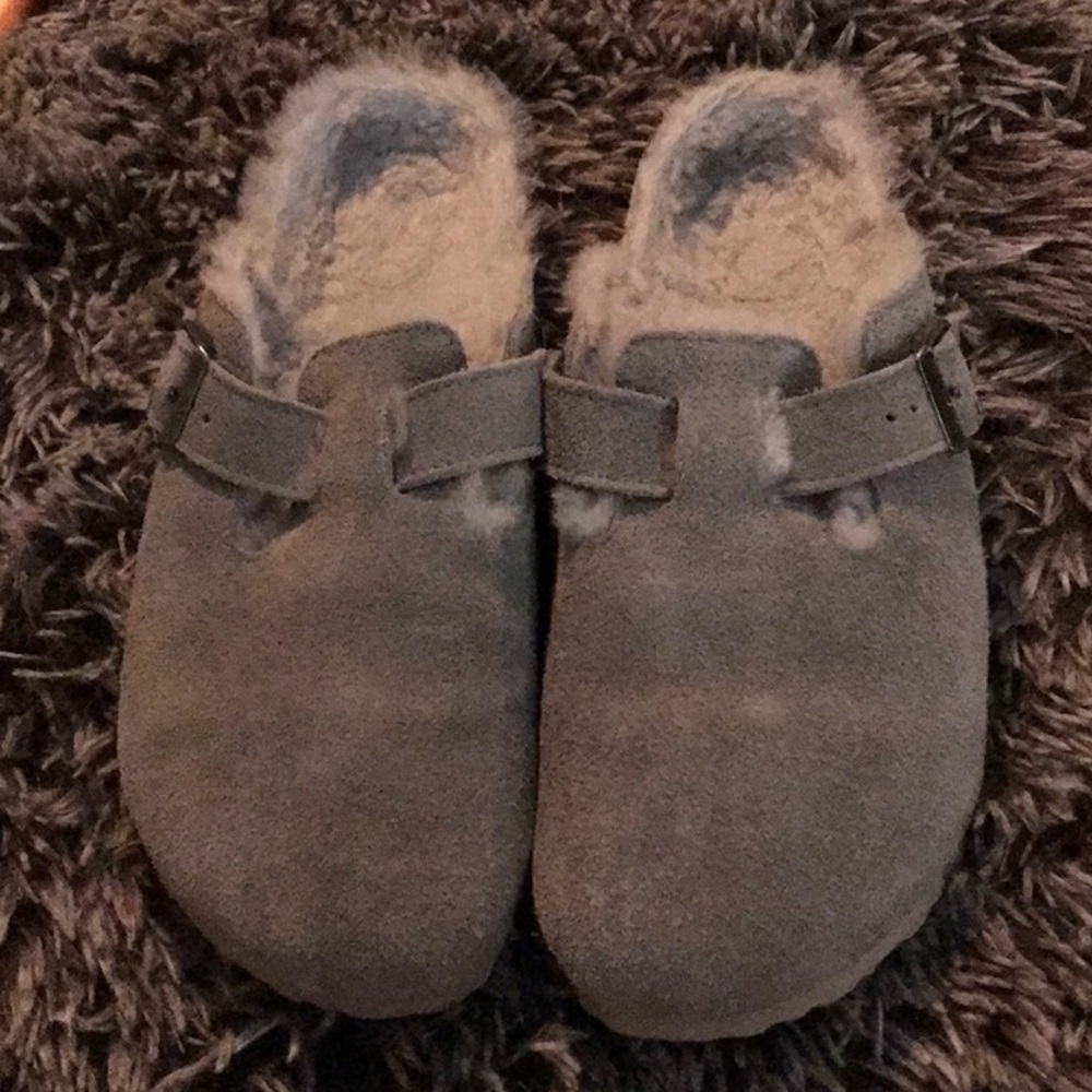 Birkenstock Boston Fur Lined